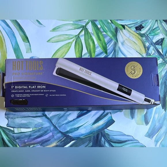 Hot Tools Pro Signature Collection with LED Display Flat Hair iron 1” - NWT - Picture 9 of 10